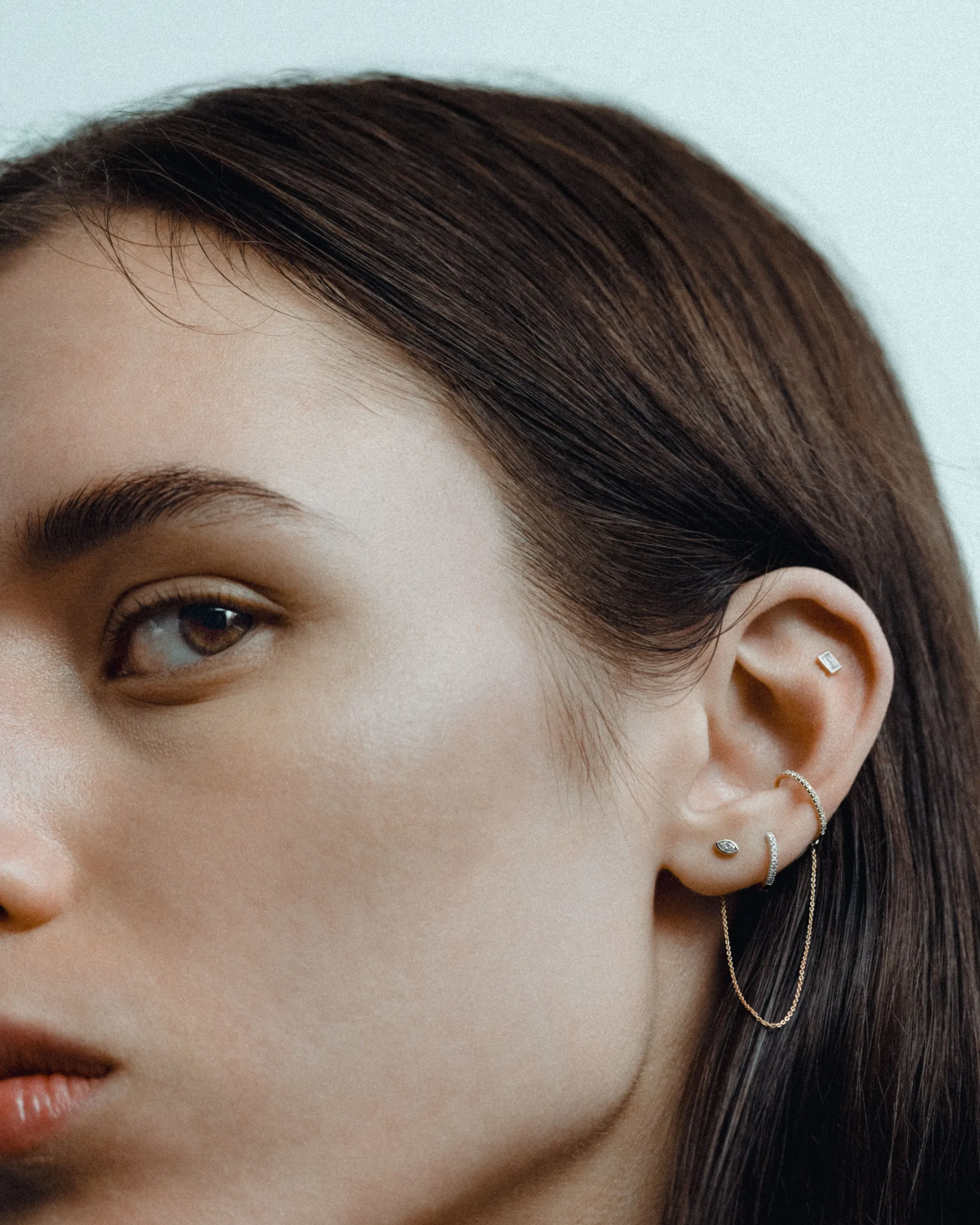 ANDROMIS DOT LABRET - W - YG