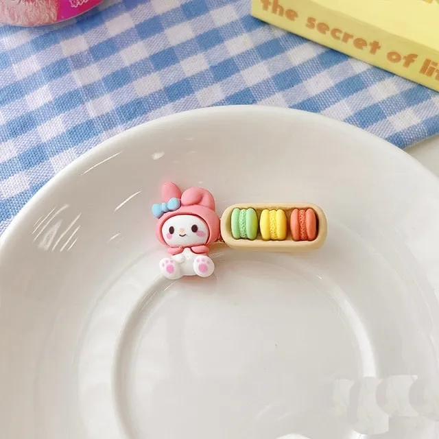 Cute Candy Color Cartoon Hair Clip