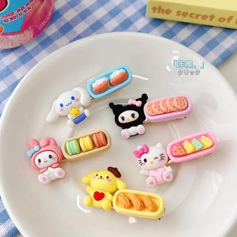 Cute Candy Color Cartoon Hair Clip