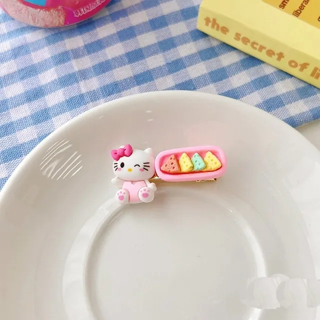 Cute Candy Color Cartoon Hair Clip