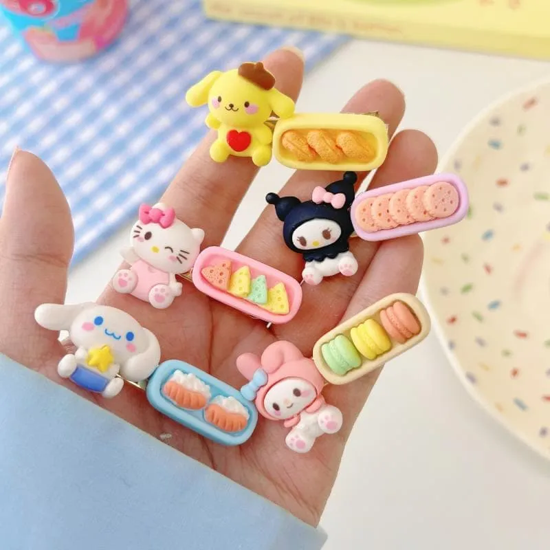 Cute Candy Color Cartoon Hair Clip