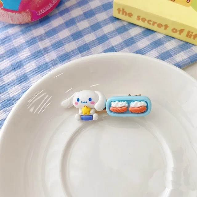 Cute Candy Color Cartoon Hair Clip