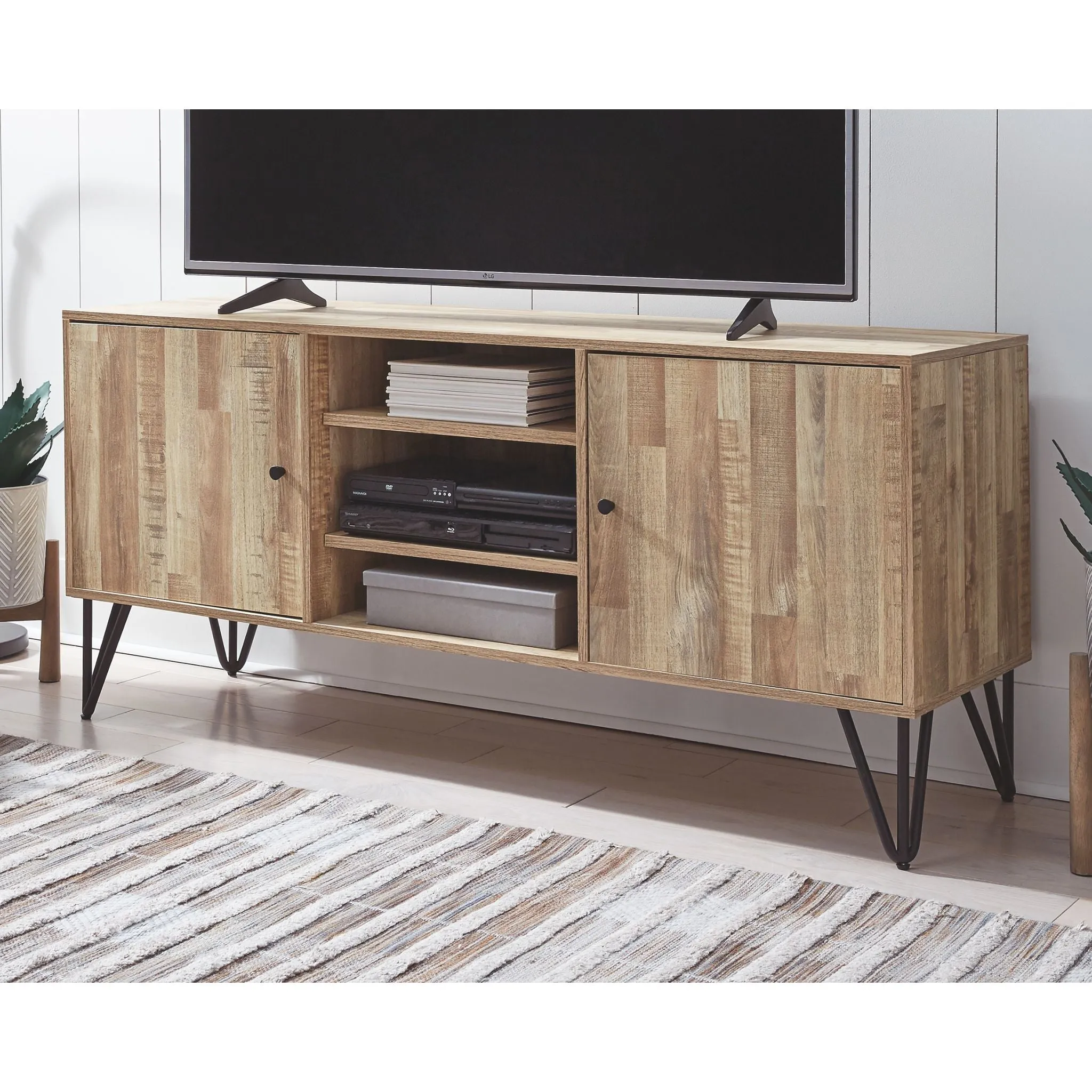 Gerdanet TV Stand - Natural