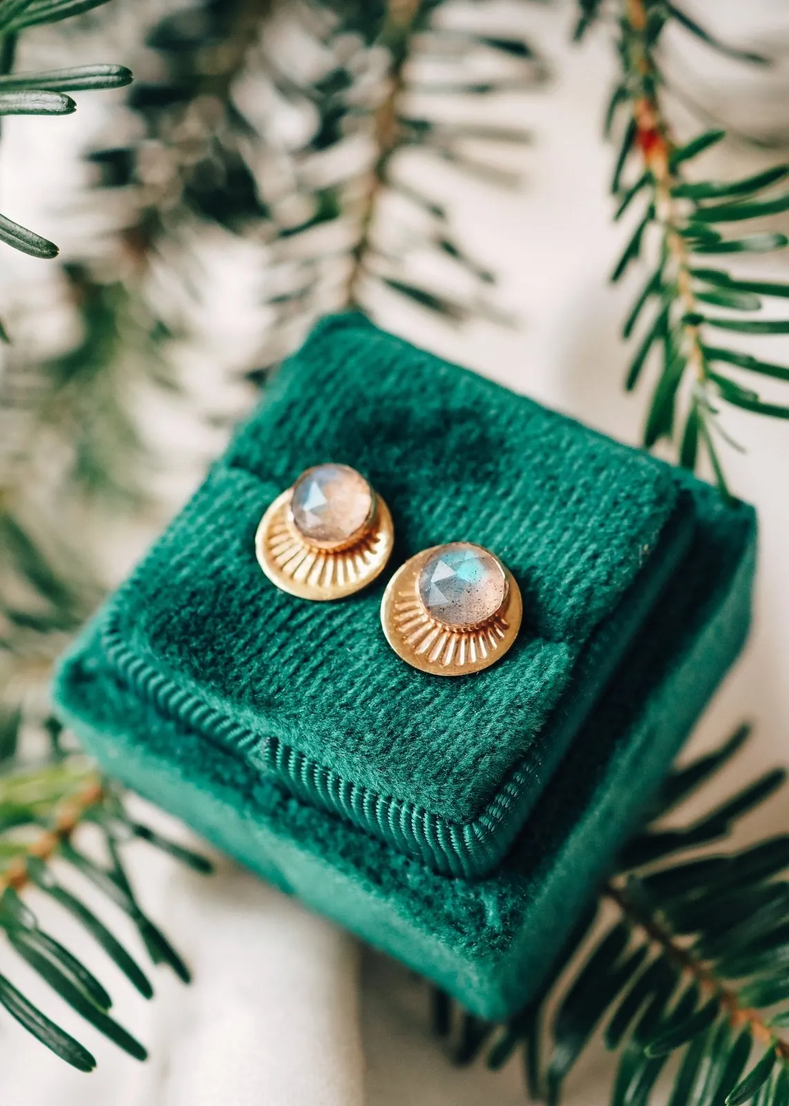 Horizon Stud Earrings - Gold Filled