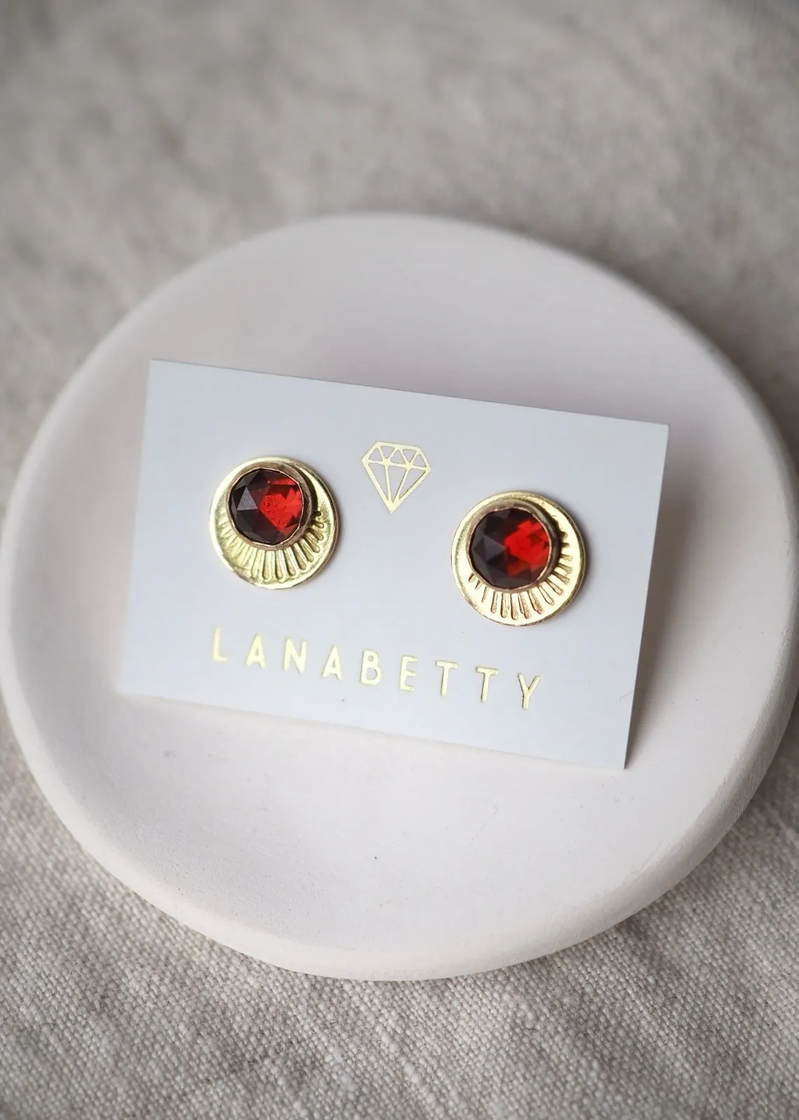 Horizon Stud Earrings - Gold Filled