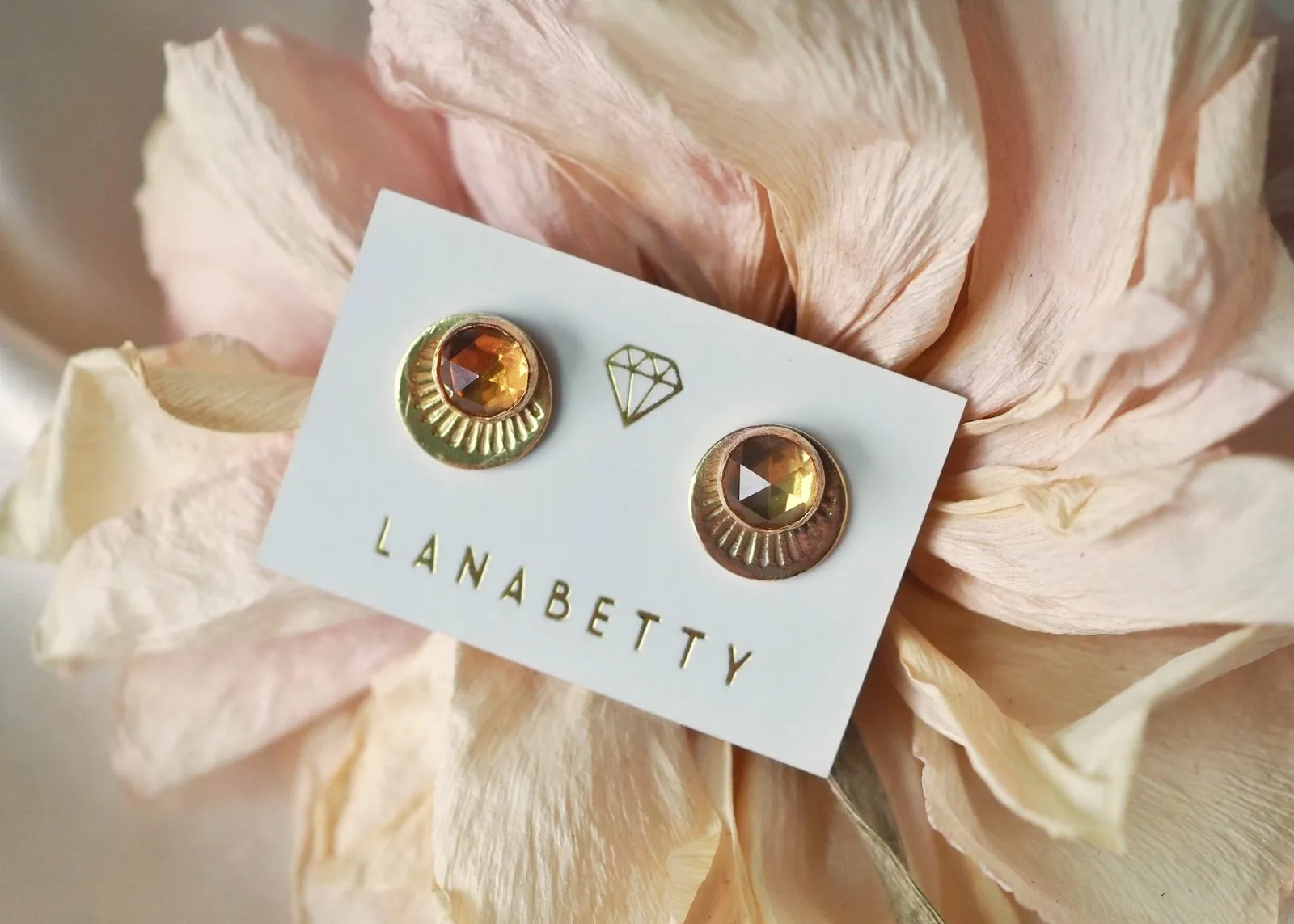Horizon Stud Earrings - Gold Filled