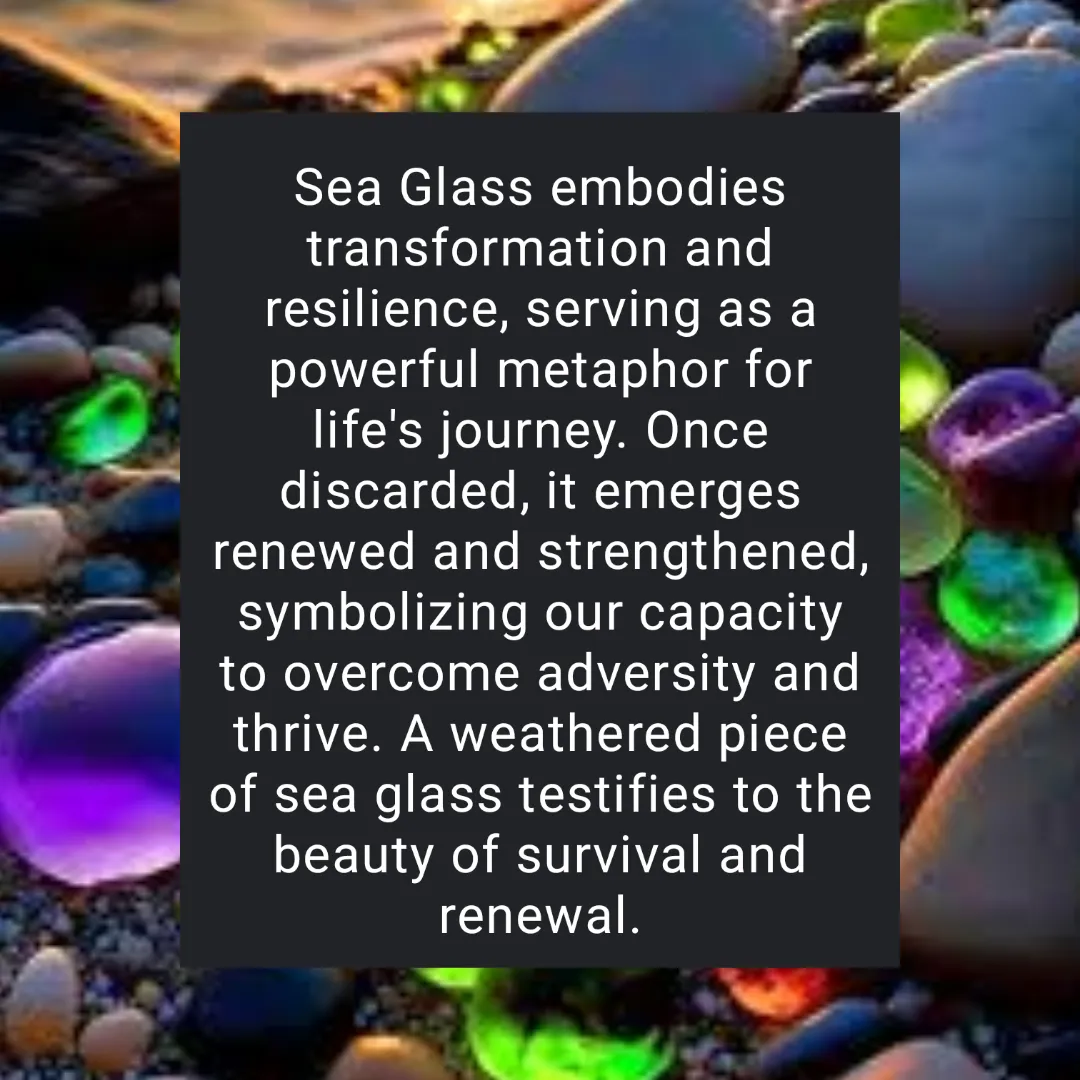 Sea Glass, Amber, Necklace